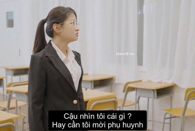 Cô giáo bộ môn vú to bị chịch tập thể Wen Bingbing